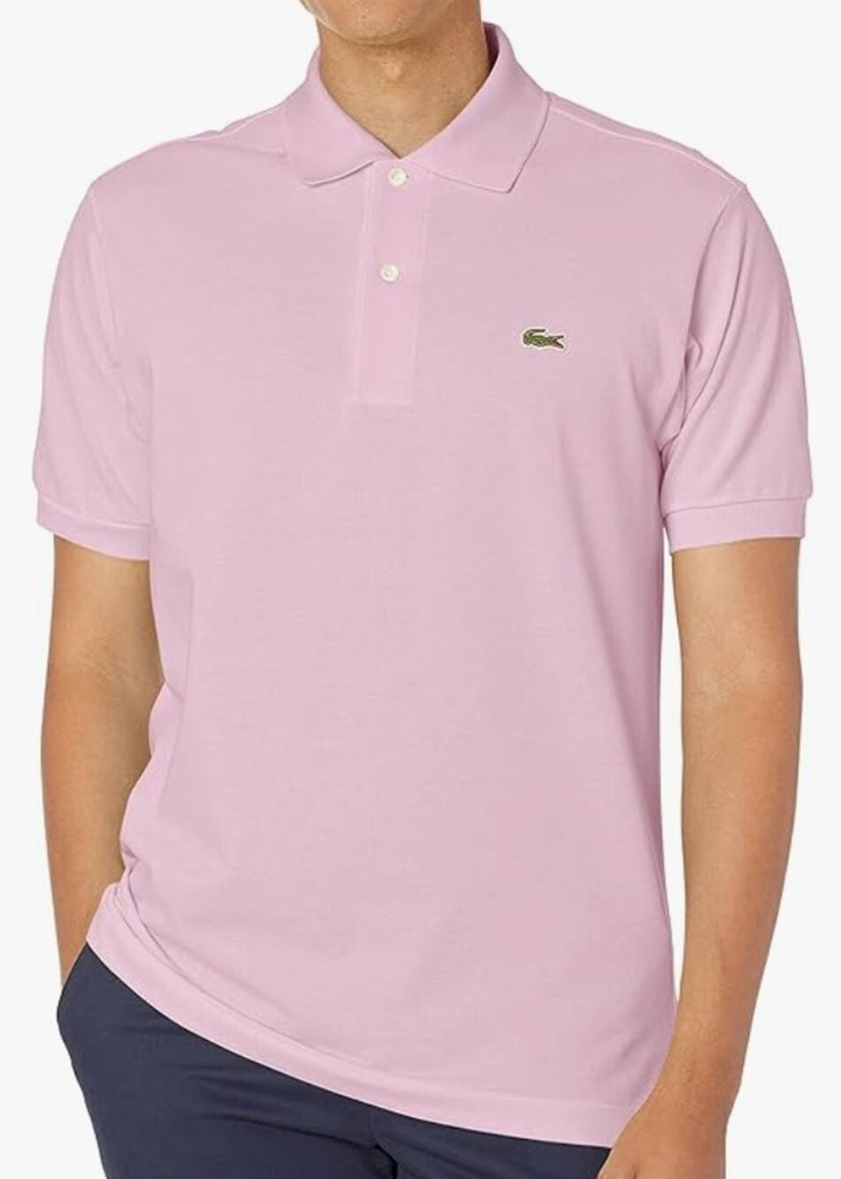 Lacoste Men's Legacy Short Sleeve L.12.12 Pique Polo Shirt Albizia S